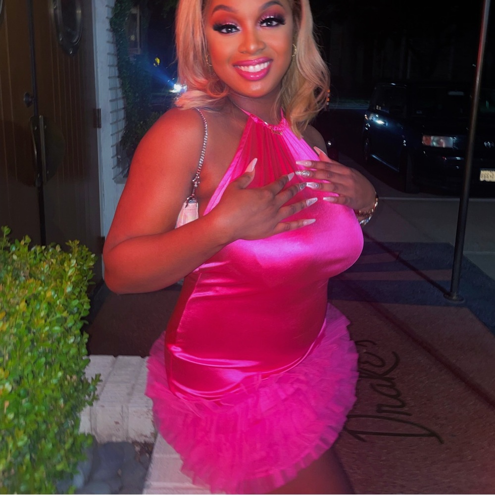 Pink Tulle Dress
